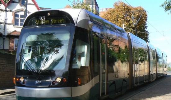 Nottingham's Tram Line